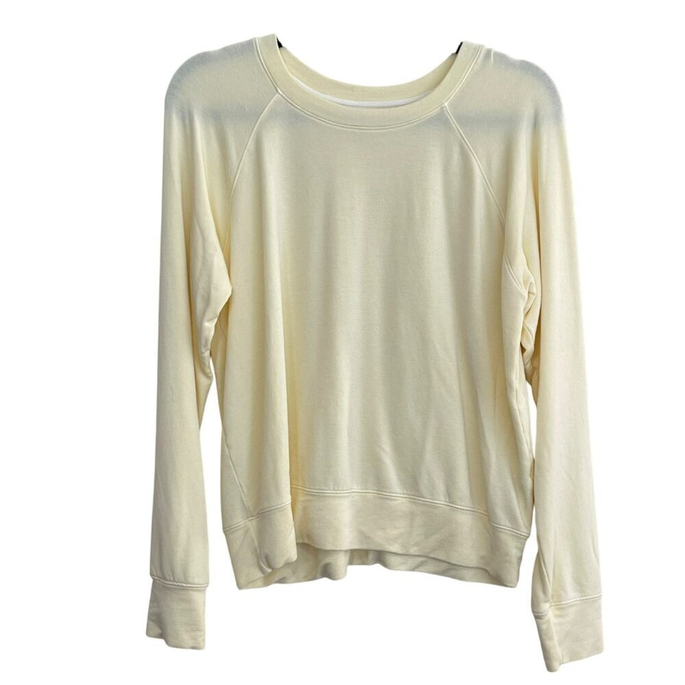 Sundry Yellow Pullover Sweatshirt Size Medium NWT
